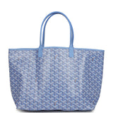 Goyard Goyardine Iris Saint Louis PM Tote Bag Palladium Hardware