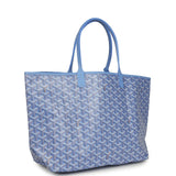 Goyard Goyardine Iris Saint Louis PM Tote Bag Palladium Hardware