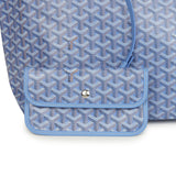 Goyard Goyardine Iris Saint Louis PM Tote Bag Palladium Hardware