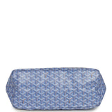 Goyard Goyardine Iris Saint Louis PM Tote Bag Palladium Hardware