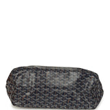 Goyard Goyardine Navy Saint Louis PM Tote Bag Palladium Hardware