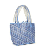 Goyard Goyardine Canvas Iris Anjou Mini Bag Palladium Hardware - Thumbnail View 2