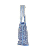 Goyard Goyardine Canvas Iris Anjou Mini Bag Palladium Hardware - Thumbnail View 4