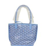 Goyard Goyardine Canvas Iris Anjou Mini Bag Palladium Hardware - Thumbnail View 5