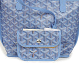 Goyard Goyardine Canvas Iris Anjou Mini Bag Palladium Hardware - Thumbnail View 6