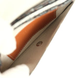 Goyard Goyardine Canvas Black and Tan Ladybug Plumet Pocket Wallet Palladium Hardware