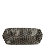 Goyard Goyardine Black Saint Louis PM Tote Bag Palladium Hardware