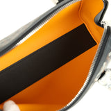 Goyard Goyardine Canvas Bonbonnière Bag Black Chevroches Calfskin Palladium Hardware