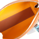 Goyard Goyardine Canvas Bonbonnière Bag Black and Brown Chevroches Calfskin Palladium Hardware