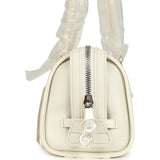 Goyard Goyardine Canvas Bonbonnière Bag White Chevroches Calfskin Palladium Hardware - Thumbnail View 5