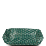 Goyard Goyardine Green Boheme Hobo Bag Palladium Hardware - Thumbnail View 6