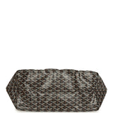 Goyard Goyardine Black Saint Louis GM Tote Bag Palladium Hardware