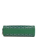 Goyard Goyardine Canvas Bonbonnière Bag Green Chevroches Calfskin Palladium Hardware - Thumbnail View 8