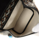 Goyard Goyardine Canvas Black Mini Alpin Backpack Palladium Hardware