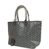 Goyard Goyardine Grey Saint Louis PM Tote Bag Palladium Hardware - Thumbnail View 5