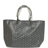 Goyard Goyardine Grey Saint Louis PM Tote Bag Palladium Hardware - Thumbnail View 4