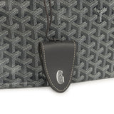 Goyard Goyardine Grey Saint Louis PM Tote Bag Palladium Hardware - Thumbnail View 6