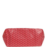 Goyard Goyardine Fuchsia Saint Louis GM Tote Bag Palladium Hardware