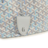 Goyard Goyardine Polar Blue Saint Louis GM Tote Palladium Hardware - Thumbnail View 6