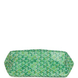 Goyard Goyardine Meadow Green Saint Louis PM Tote Palladium Hardware - Thumbnail View 8