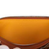 Goyard Goyardine Canvas Bonbonnière Bag Black and Brown Chevroches Calfskin Palladium Hardware - Thumbnail View 9