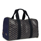 Goyard Goyardine Canvas Navy Blue Voltigeur MM Pet Carrier Bag Palladium Hardware - Thumbnail View 2