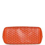 Goyard Goyardine Orange Artois MM Tote Palladium Hardware