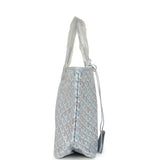 Goyard Goyardine Polar Blue Saint Louis PM Tote Palladium Hardware - Thumbnail View 3