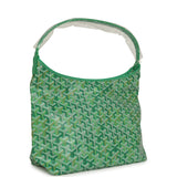 Goyard Goyardine Meadow Green Boheme Hobo Bag Palladium Hardware - Thumbnail View 2