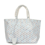 Goyard Goyardine Polar Blue Saint Louis PM Tote Palladium Hardware - Thumbnail View 1