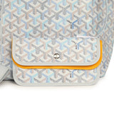 Goyard Goyardine Polar Blue Saint Louis PM Tote Palladium Hardware - Thumbnail View 7