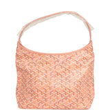 Goyard Goyardine Powder Pink Boheme Hobo Bag Palladium Hardware - Thumbnail View 4