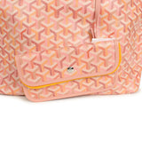 Goyard Goyardine Powder Pink Boheme Hobo Bag Palladium Hardware - Thumbnail View 8