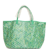 Goyard Goyardine Meadow Green Saint Louis GM Tote Palladium Hardware - Thumbnail View 4