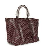 Goyard Goyardine Burgundy Saint Louis GM Tote Bag Palladium Hardware - Thumbnail View 2