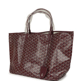 Goyard Goyardine Burgundy Saint Louis GM Tote Bag Palladium Hardware - Thumbnail View 5