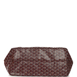 Goyard Goyardine Burgundy Saint Louis GM Tote Bag Palladium Hardware - Thumbnail View 6