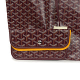 Goyard Goyardine Burgundy Saint Louis GM Tote Bag Palladium Hardware - Thumbnail View 8