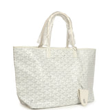 Goyard Goyardine White Saint Louis PM Tote Bag Palladium Hardware - Thumbnail View 2