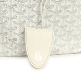 Goyard Goyardine White Saint Louis PM Tote Bag Palladium Hardware - Thumbnail View 7