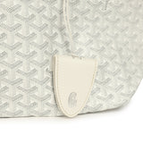 Goyard Goyardine Canvas White Saint Louis GM Tote Palladium Hardware - Thumbnail View 6