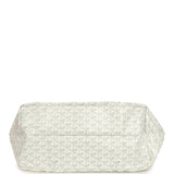 Goyard Goyardine Canvas White Saint Louis GM Tote Palladium Hardware - Thumbnail View 8