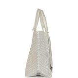 Goyard Goyardine Canvas White Saint Louis GM Tote Palladium Hardware - Thumbnail View 3
