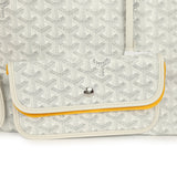 Goyard Goyardine Canvas White Saint Louis GM Tote Palladium Hardware - Thumbnail View 8
