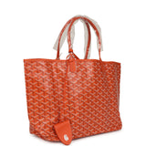 Goyard Goyardine Canvas Orange Saint Louis PM Tote Palladium Hardware - Thumbnail View 2