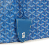 Goyard Goyardine Sky Blue Saint Louis GM Tote Bag Palladium Hardware - Thumbnail View 6