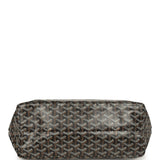Goyard Goyardine Black Saint Louis PM Tote Bag Palladium Hardware - Thumbnail View 6