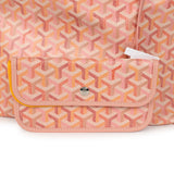 Goyard Goyardine Powder Pink Boheme Hobo Bag Palladium Hardware - Thumbnail View 7