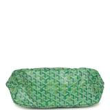 Goyard Goyardine Meadow Green Saint Louis PM Tote Palladium Hardware - Thumbnail View 8