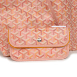 Goyard Goyardine Powder Pink Saint Louis PM Tote Palladium Hardware - Thumbnail View 8